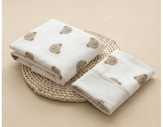 Set de Sábanas para Bebé Cute Colección Primavera