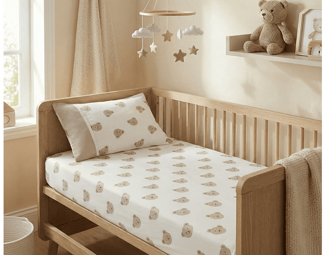 Set de Sábanas para Bebé Cute Colección Primavera