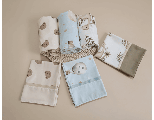 Set de Sábanas para Bebé Cute Colección Primavera