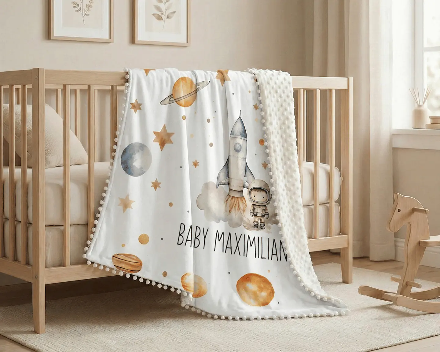Cobija para Bebé Doble Faz- Personalizada 1