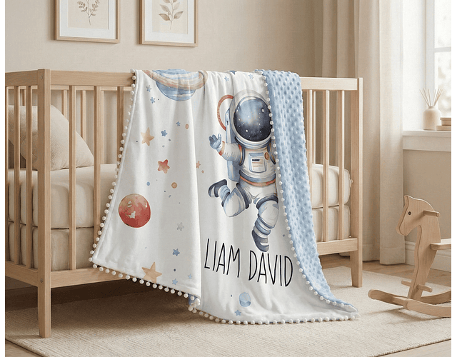 Cobija para Bebé Doble Faz- Personalizada