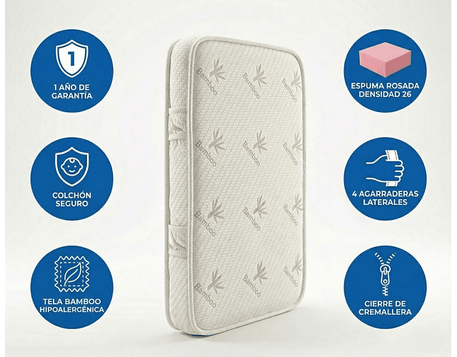 Colchón Bamboo Personalizado