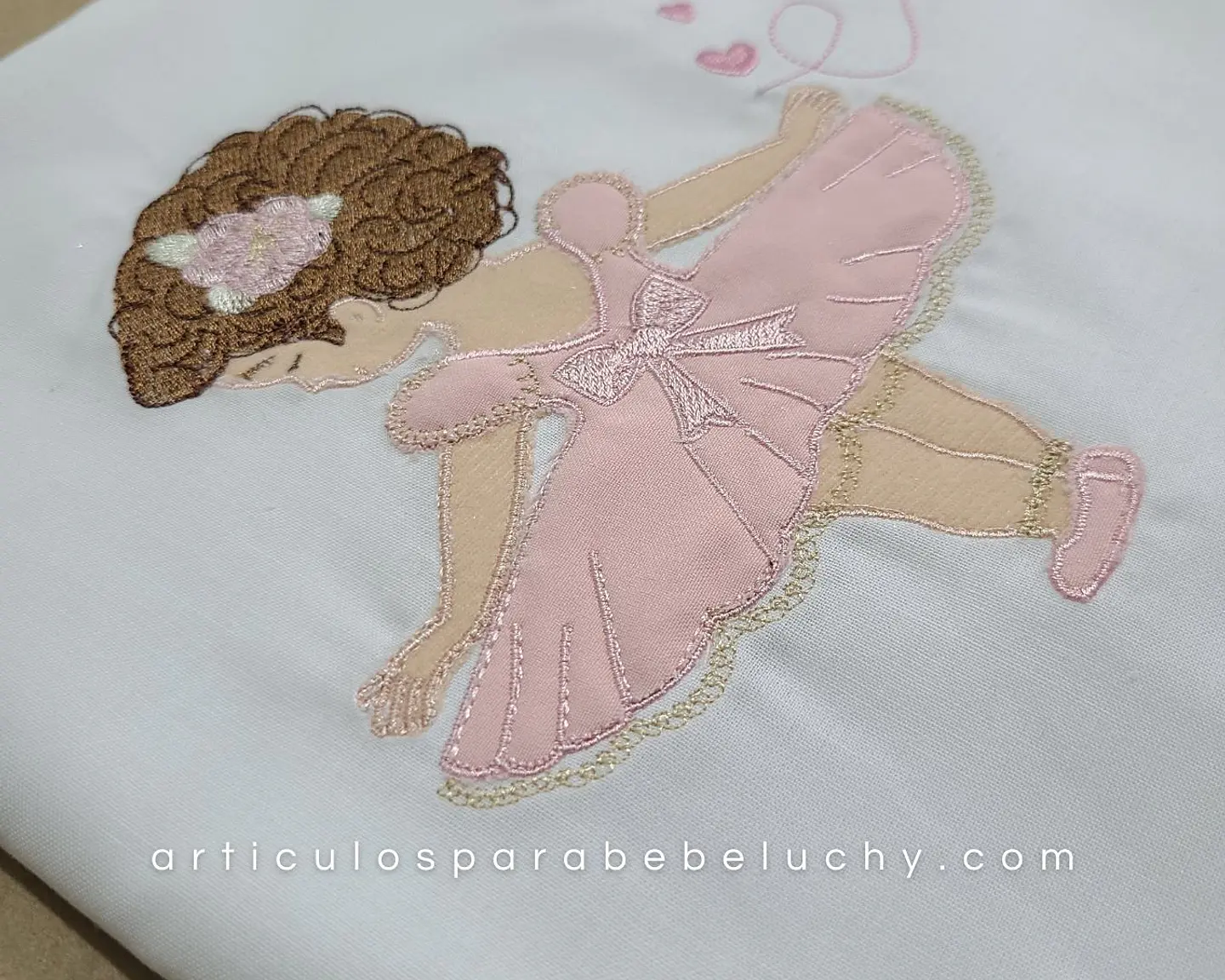 Sábanas  Algodón Bordadas Bailarina 3