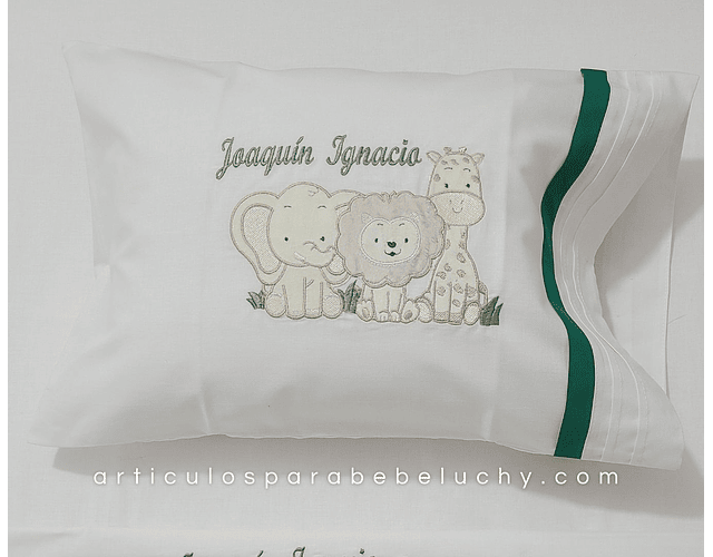 Sábanas  Algodón Bordadas Selva