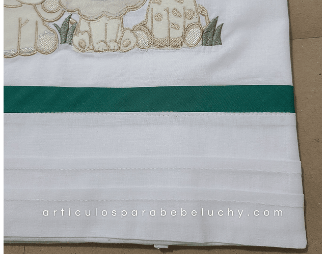 Sábanas  Algodón Bordadas Selva