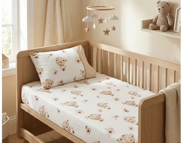 Sábanas para Bebé Niña  Personalizadas