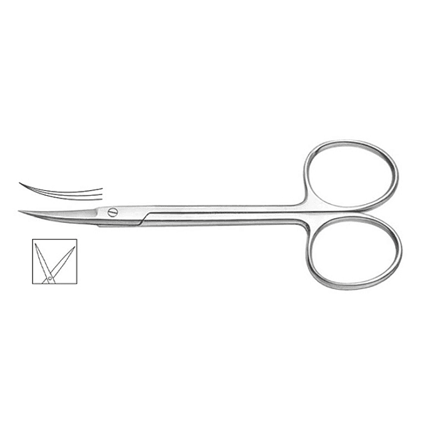 Tijera Iris Curva (STOMA) 