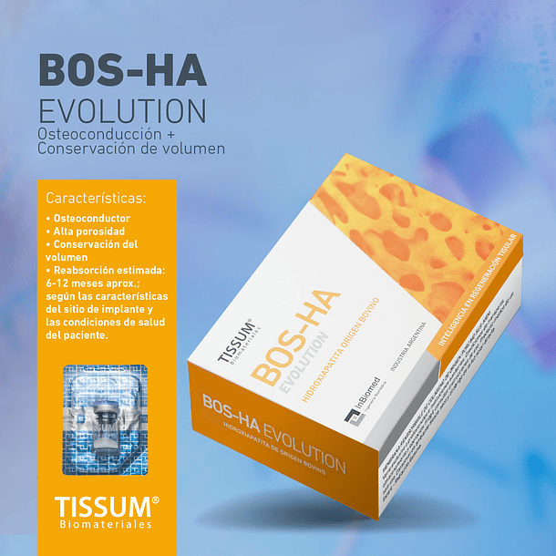 Bos-Ha evolution Hidroxiapatita de origen bovino 