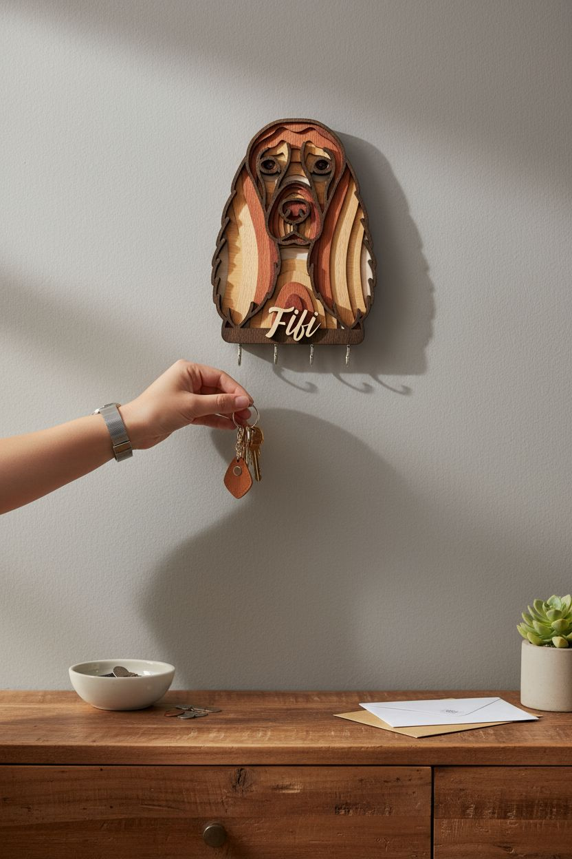 Perchero Cocker Spaniel  2