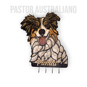 Perchero Pastor Australiano