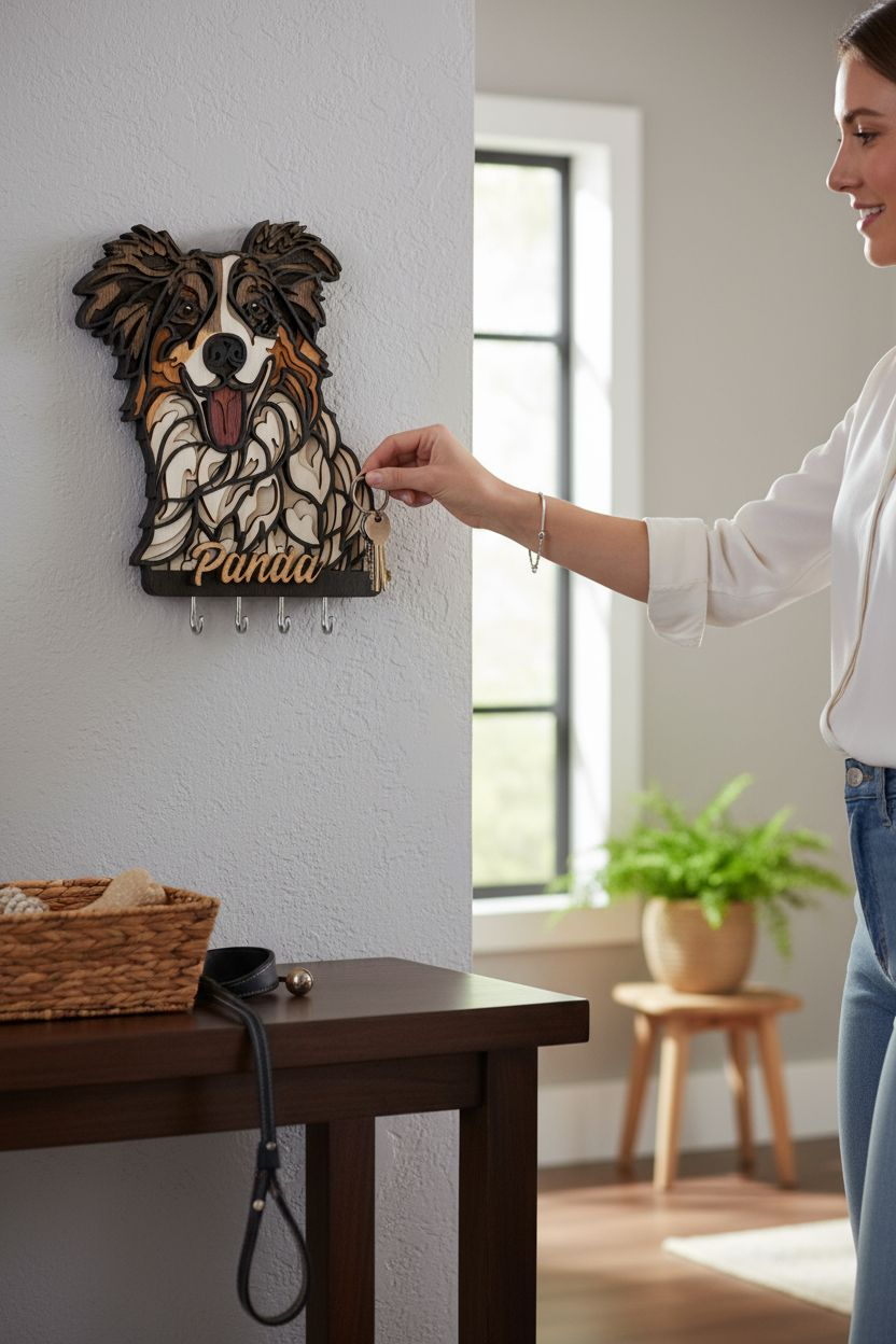 Perchero Pastor Australiano 2