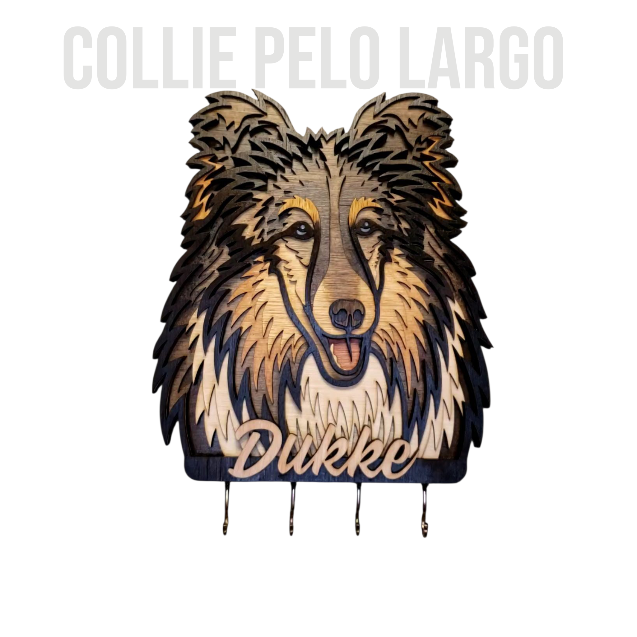 Perchero Collie pelo largo 1