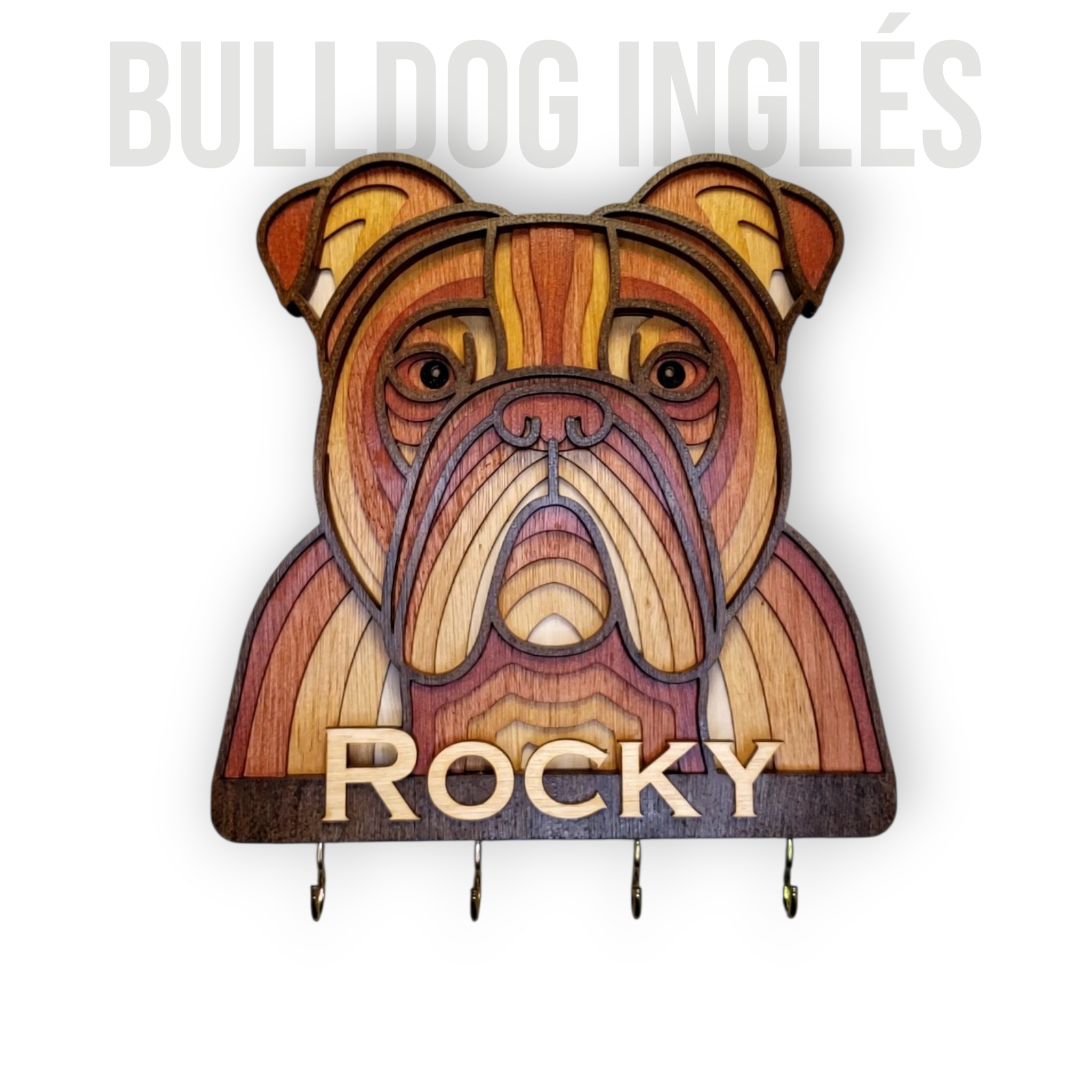 Perchero Bulldog Inglés  1