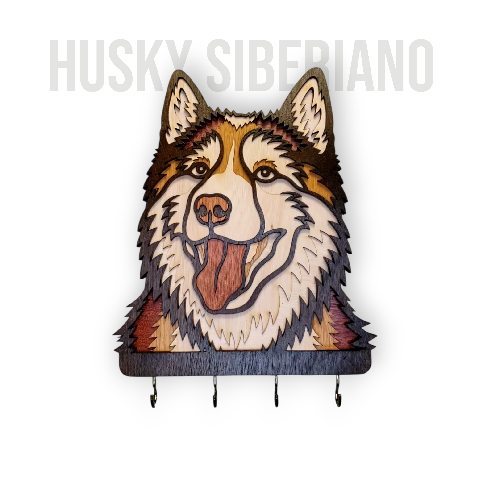 Perchero Husky Siberiano 1