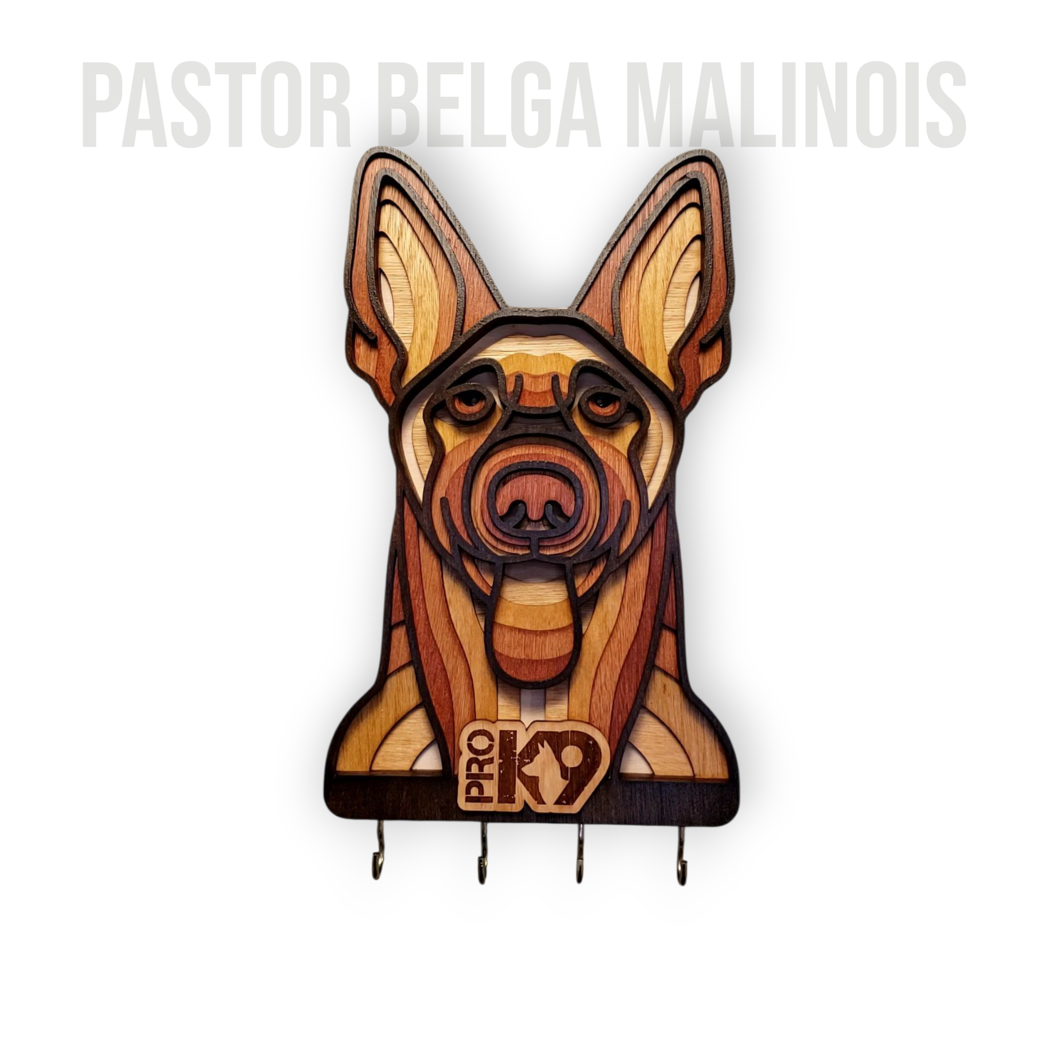 Perchero Pastor Belga Malinois 1