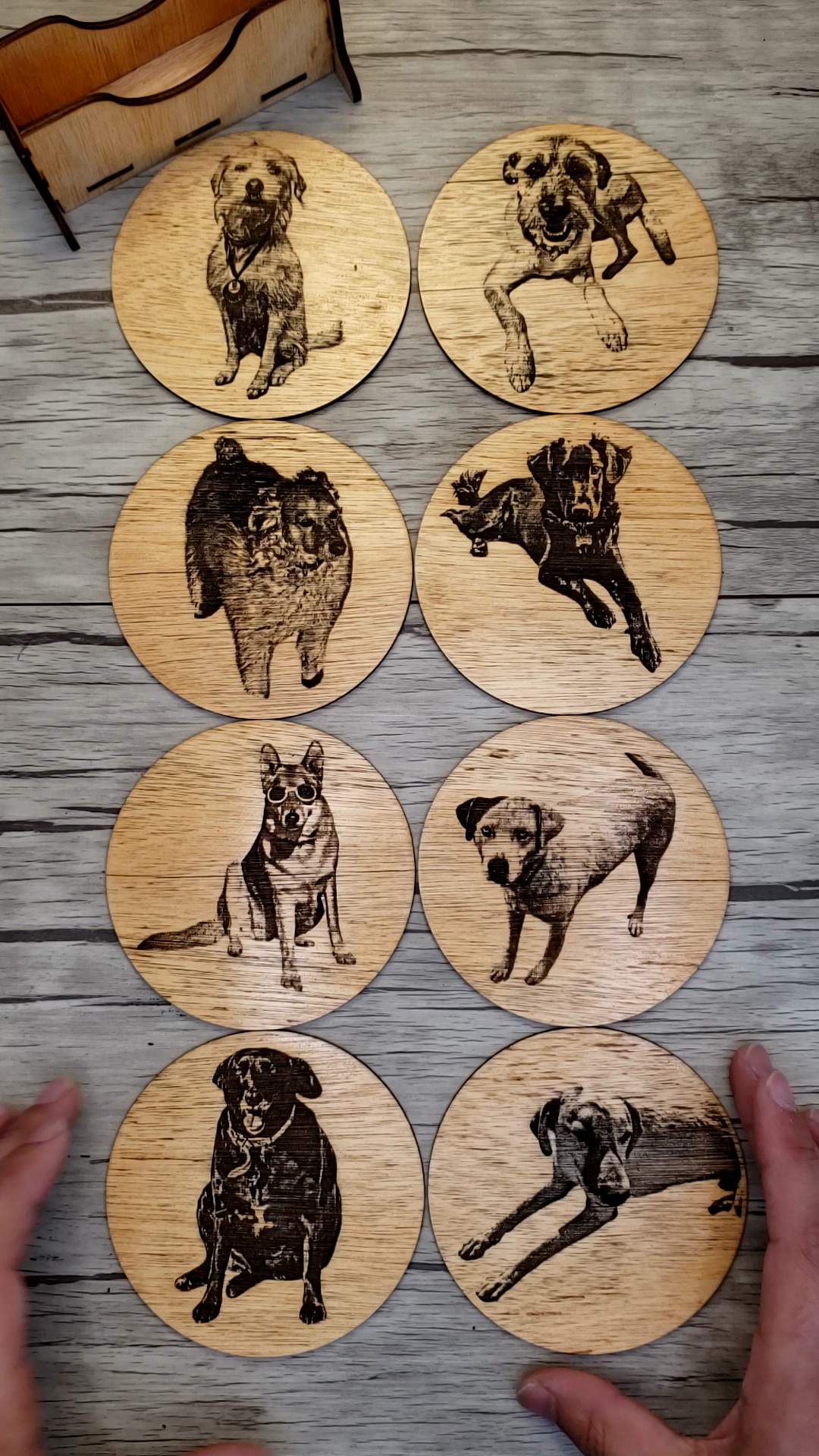 Posavasos Grabados Personalizados (Precio por unidad) 3