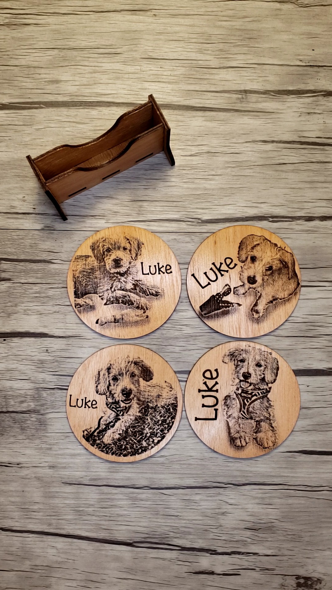 Posavasos Grabados Personalizados (Precio por unidad) 5