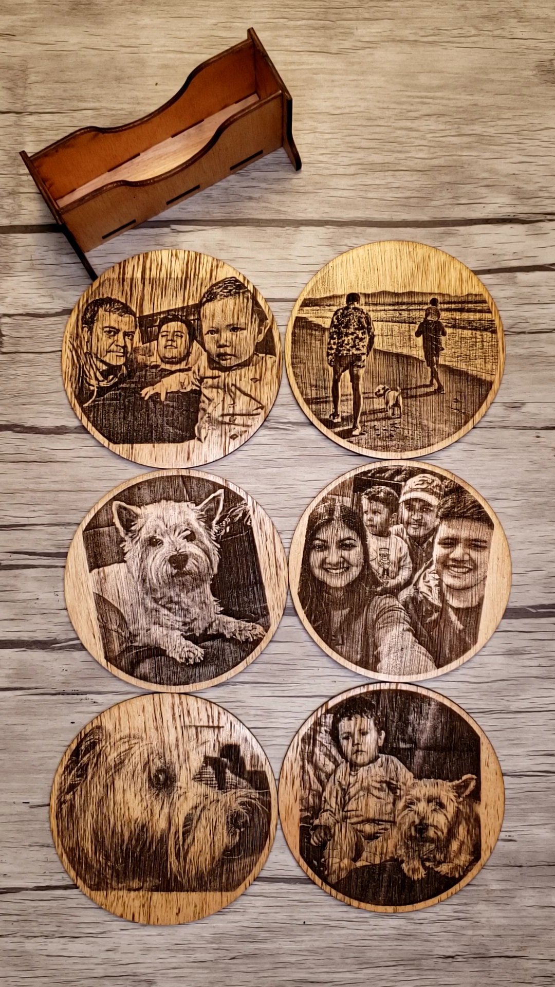 Posavasos Grabados Personalizados (Precio por unidad) 6
