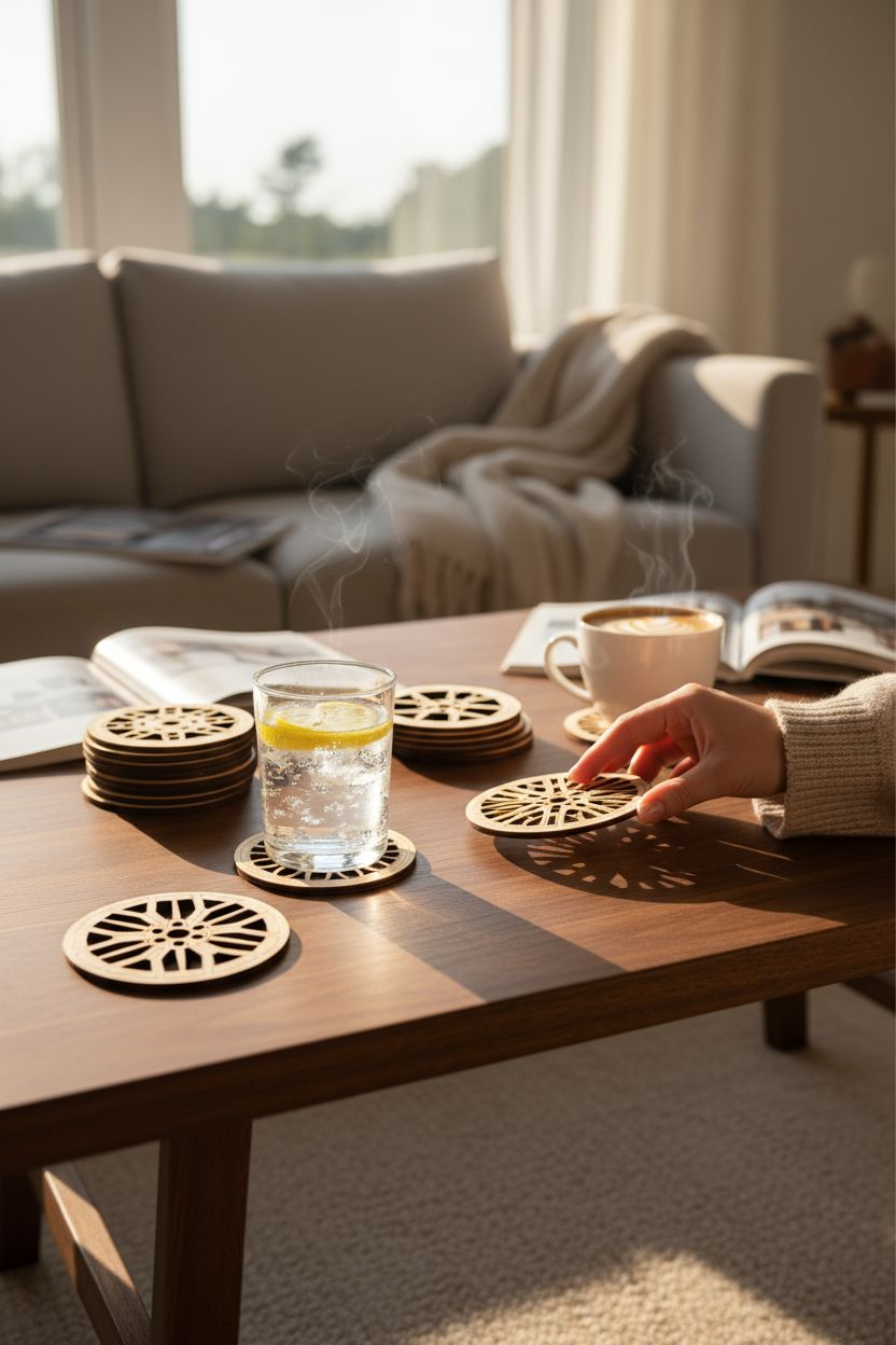 Posavasos LLantas (Precio por unidad) 1