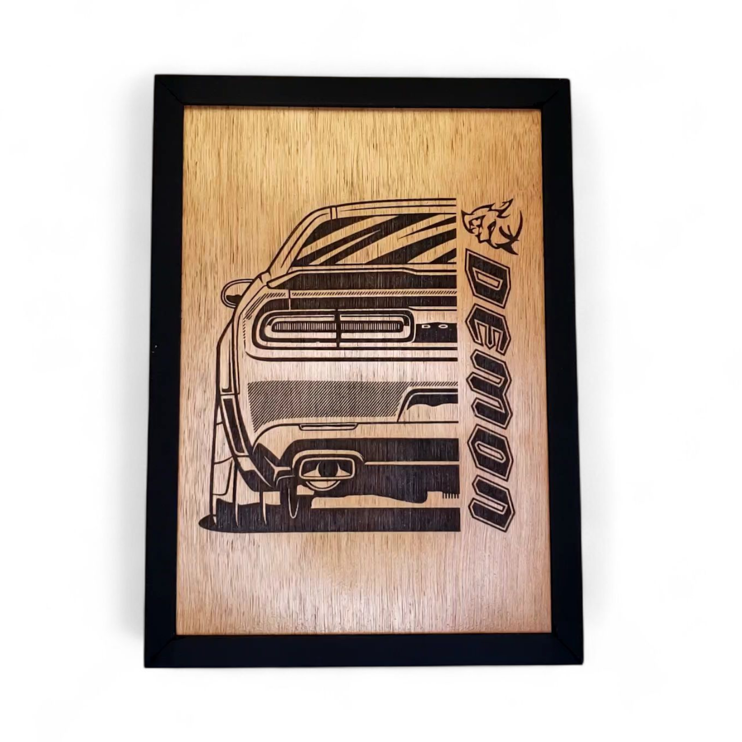 Cuadro Grabado Dodge Challenger Demon 1