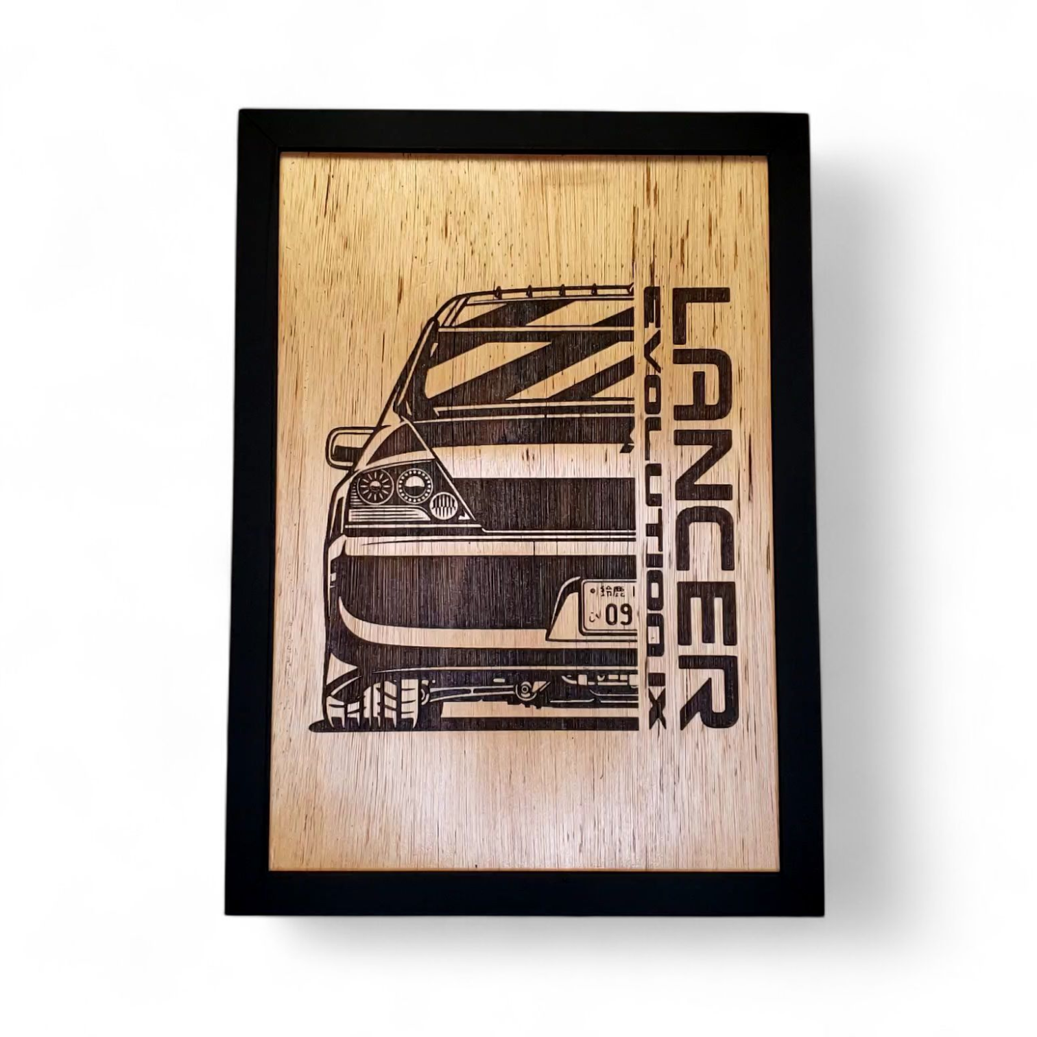 Cuadro Grabado Mitsubishi Lancer Evolution IX 1