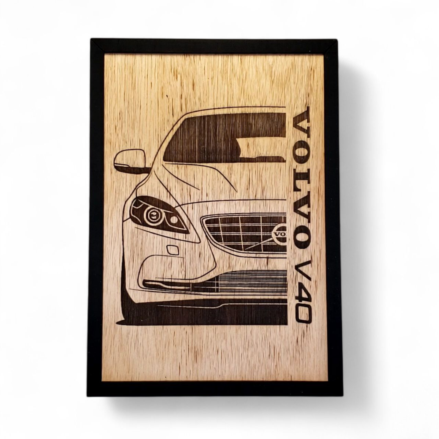 Cuadro Grabado Volvo V40 1