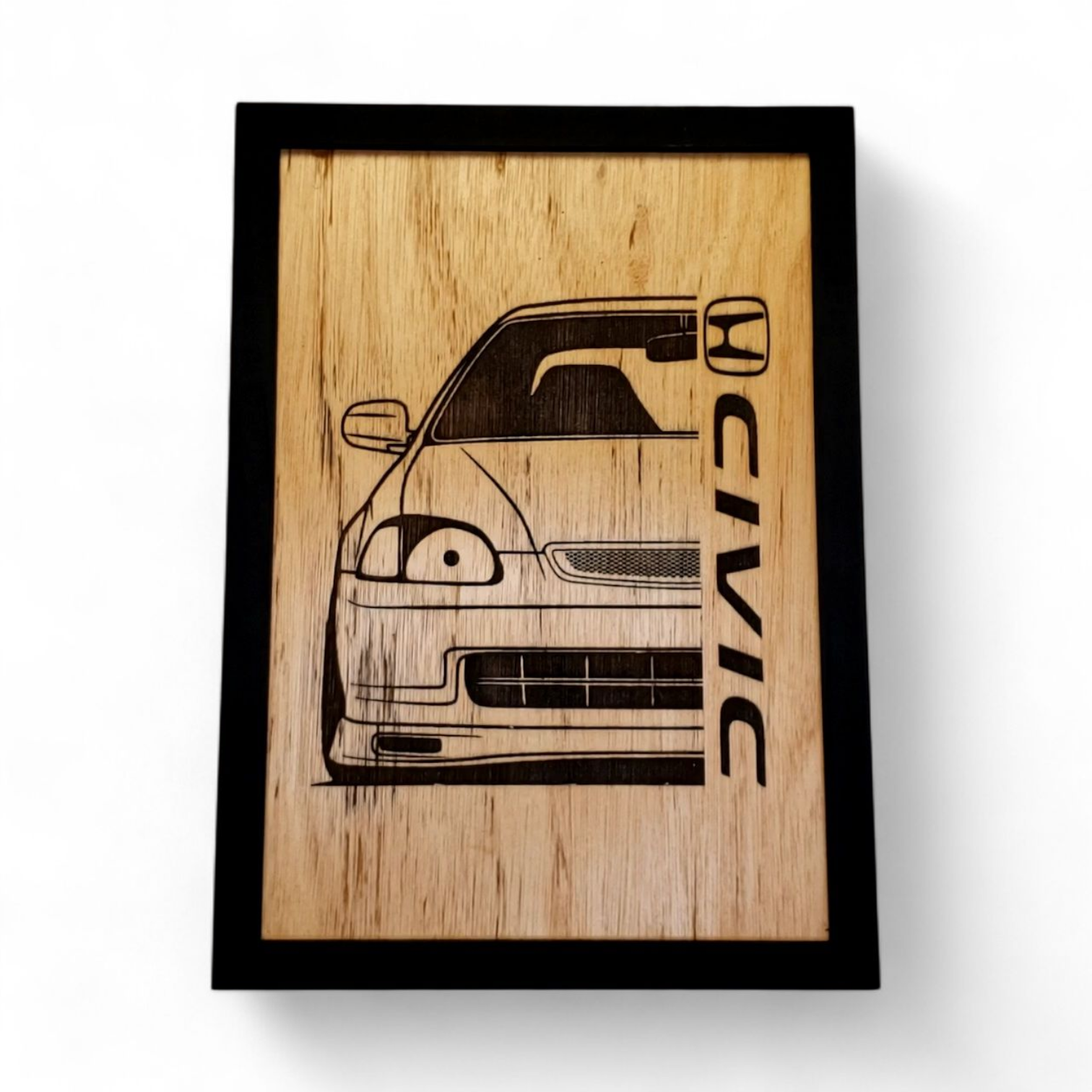 Cuadro Grabado Honda Civic 1