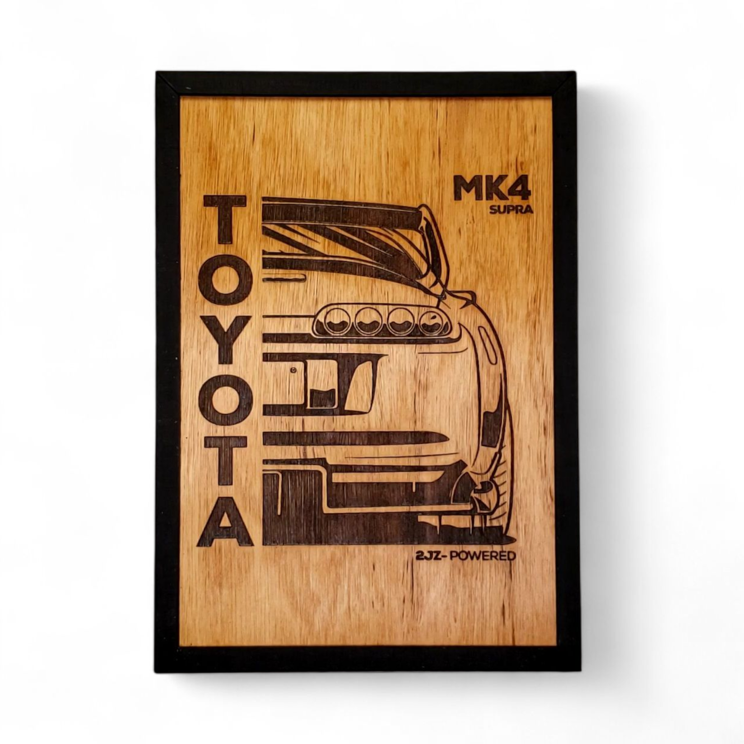 Cuadro Grabado Toyota Supra MK4 1