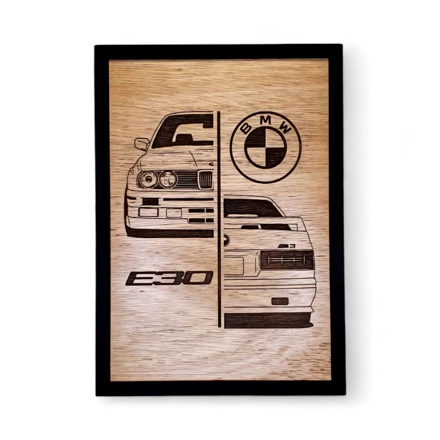 Cuadro Grabado BMW E30 1