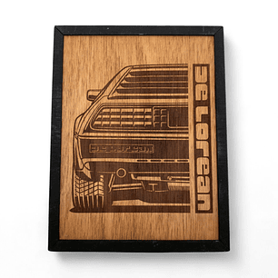 Cuadro Grabado DeLorean