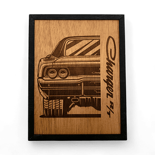 Cuadro Grabado Dodge Charger R/T
