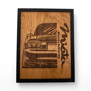 Cuadro Grabado Mazda Miata MX-5