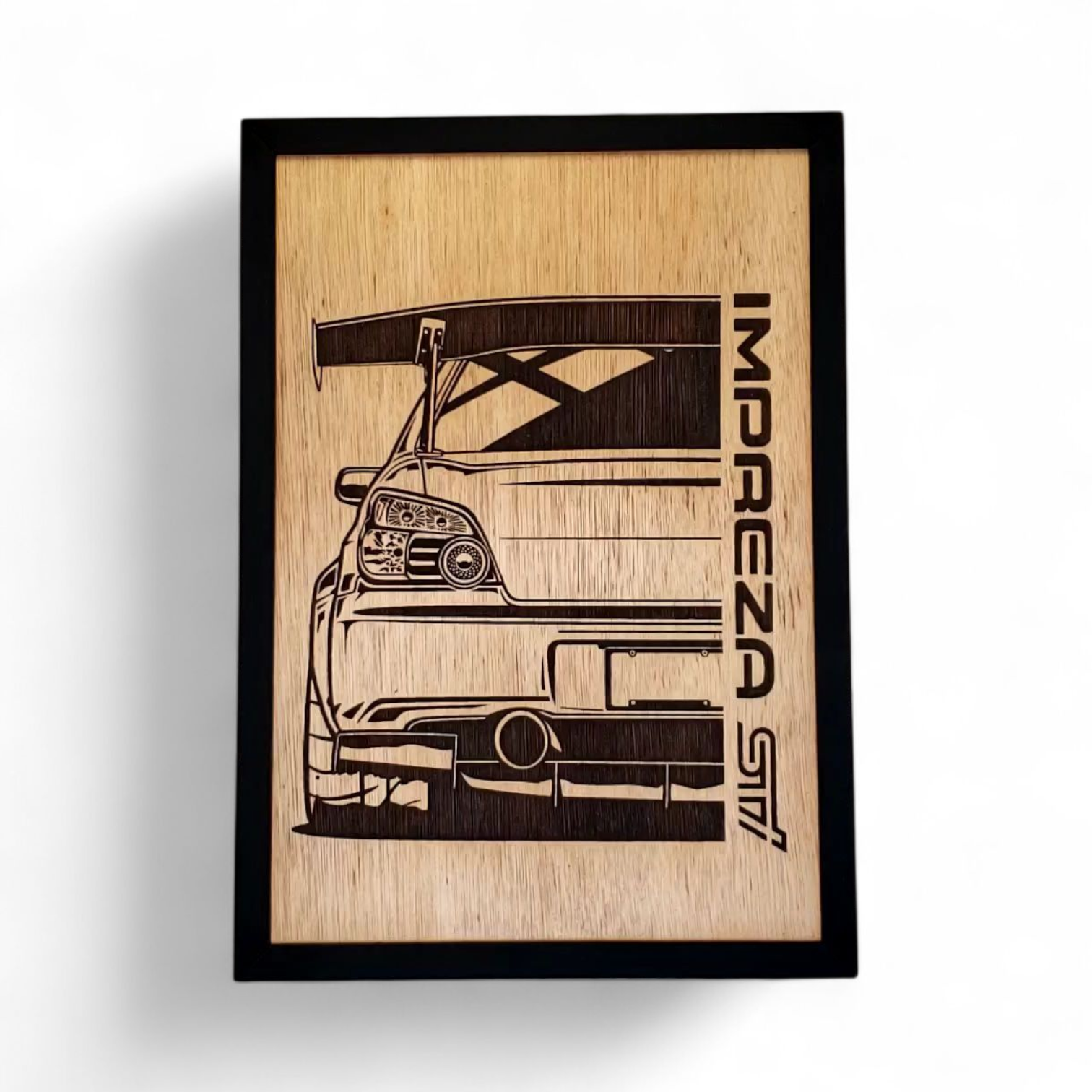 Cuadro Grabado Subaru Impreza STI 1
