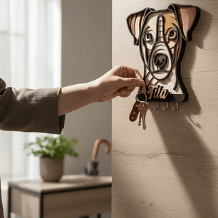 Perchero Fox Terrier