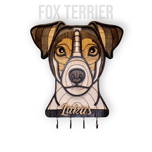 Perchero Fox Terrier