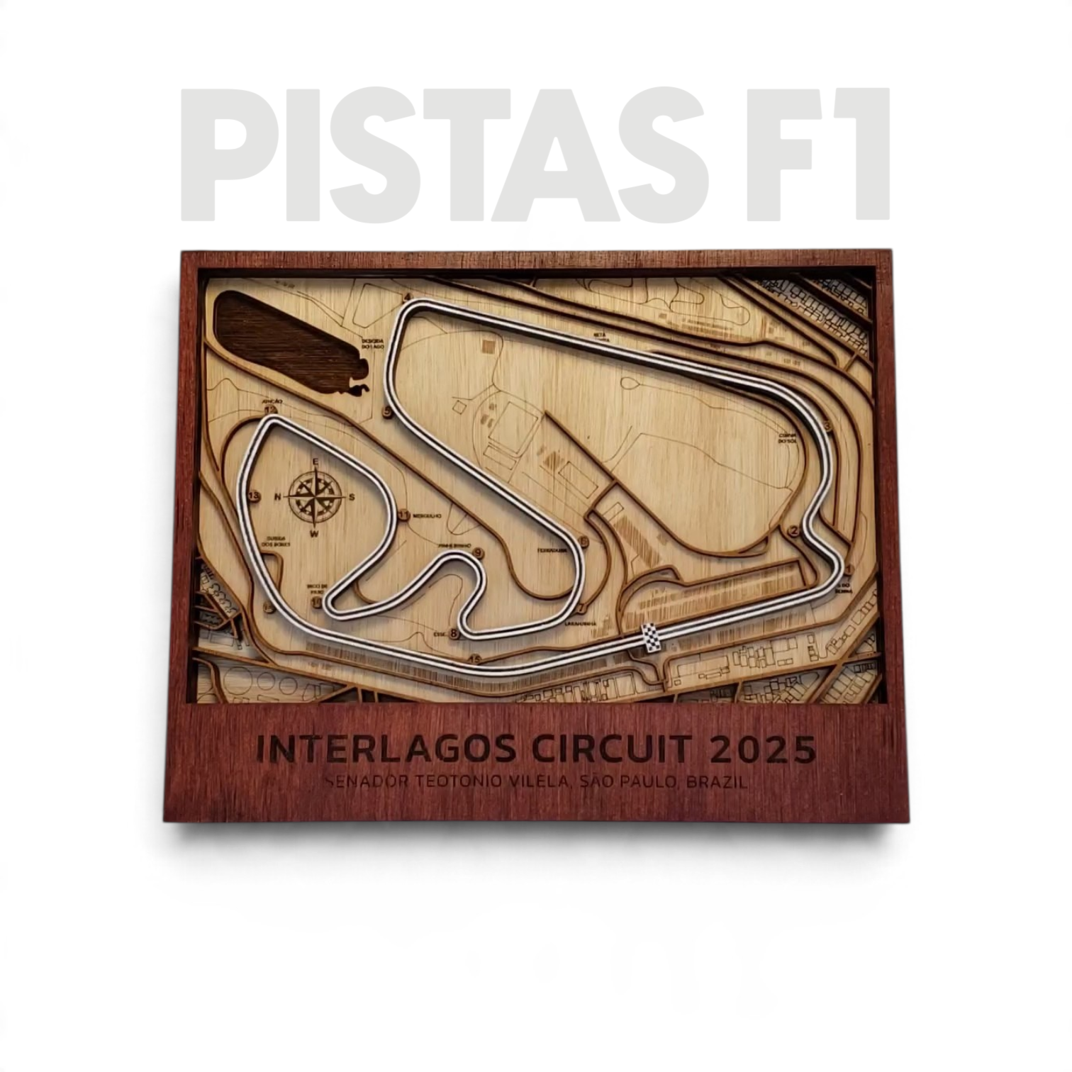 Pistas Fórmula 1 en Madera | Circuitos Icónicos 1