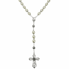 Pearl wall rosary