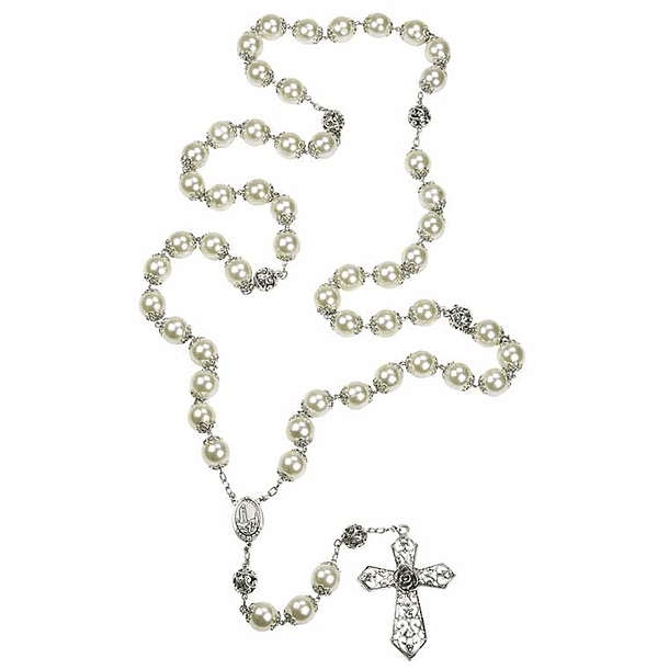 Pearl wall rosary 2