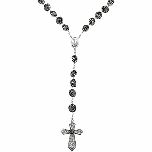 Rosary in the shape of roses