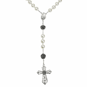 Pearl wall rosary