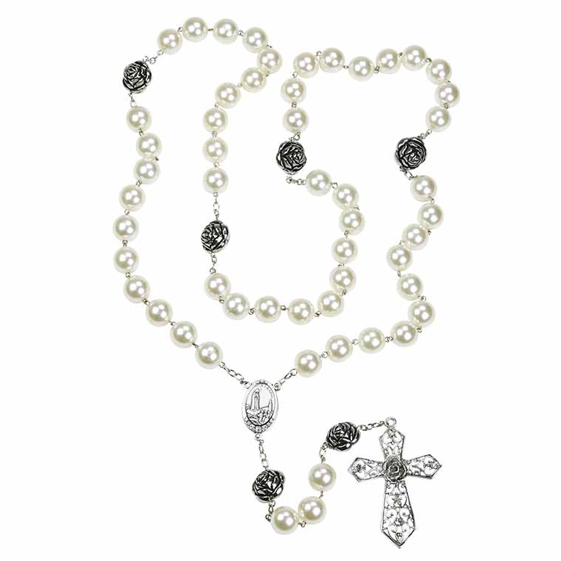 Pearl wall rosary 2