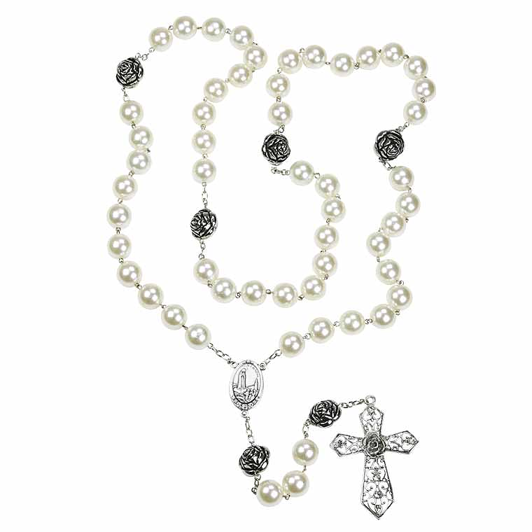 Pearl wall rosary 2