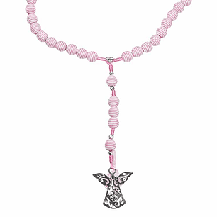 Wall rosary in cotton