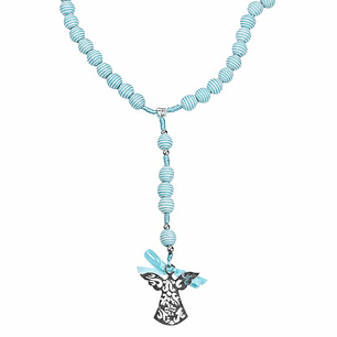 Wall rosary in cotton