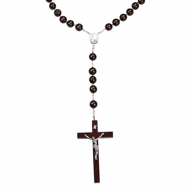 Wooden wall rosary 1