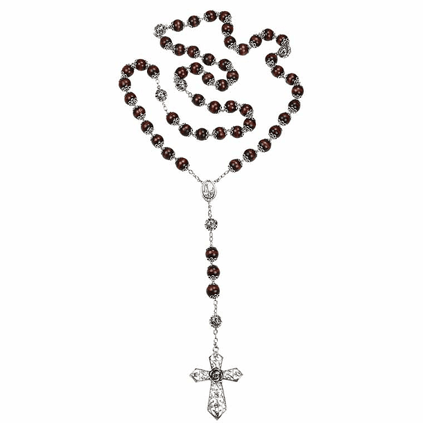 Wooden wall rosary 2