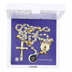 Rosary of Fatima pure crystal