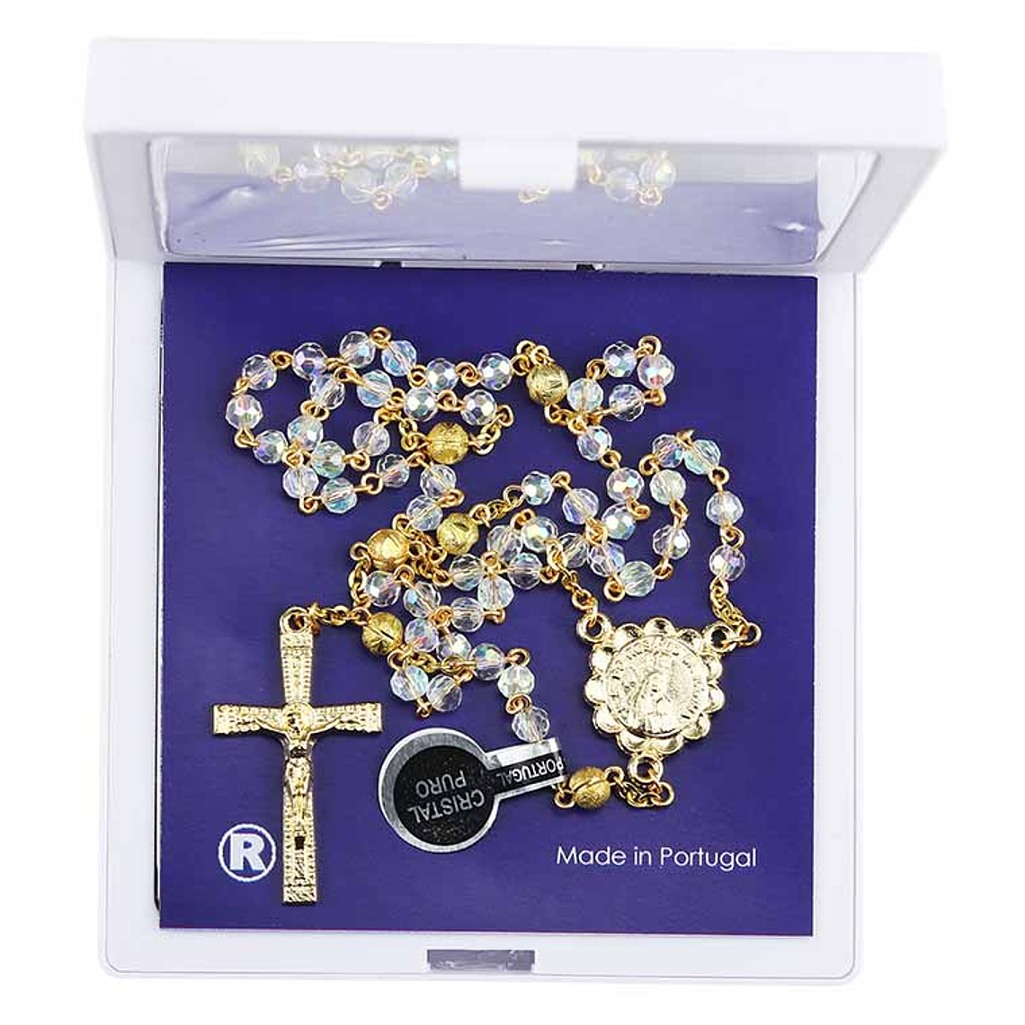 Rosary of Fatima pure crystal 2