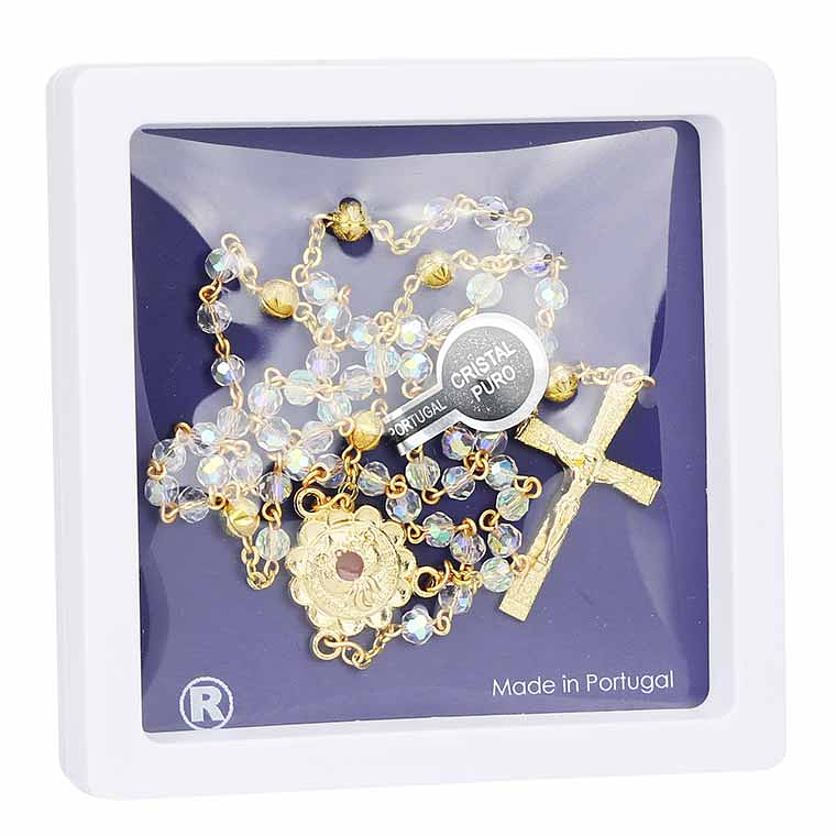 Rosary of Fatima pure crystal 3