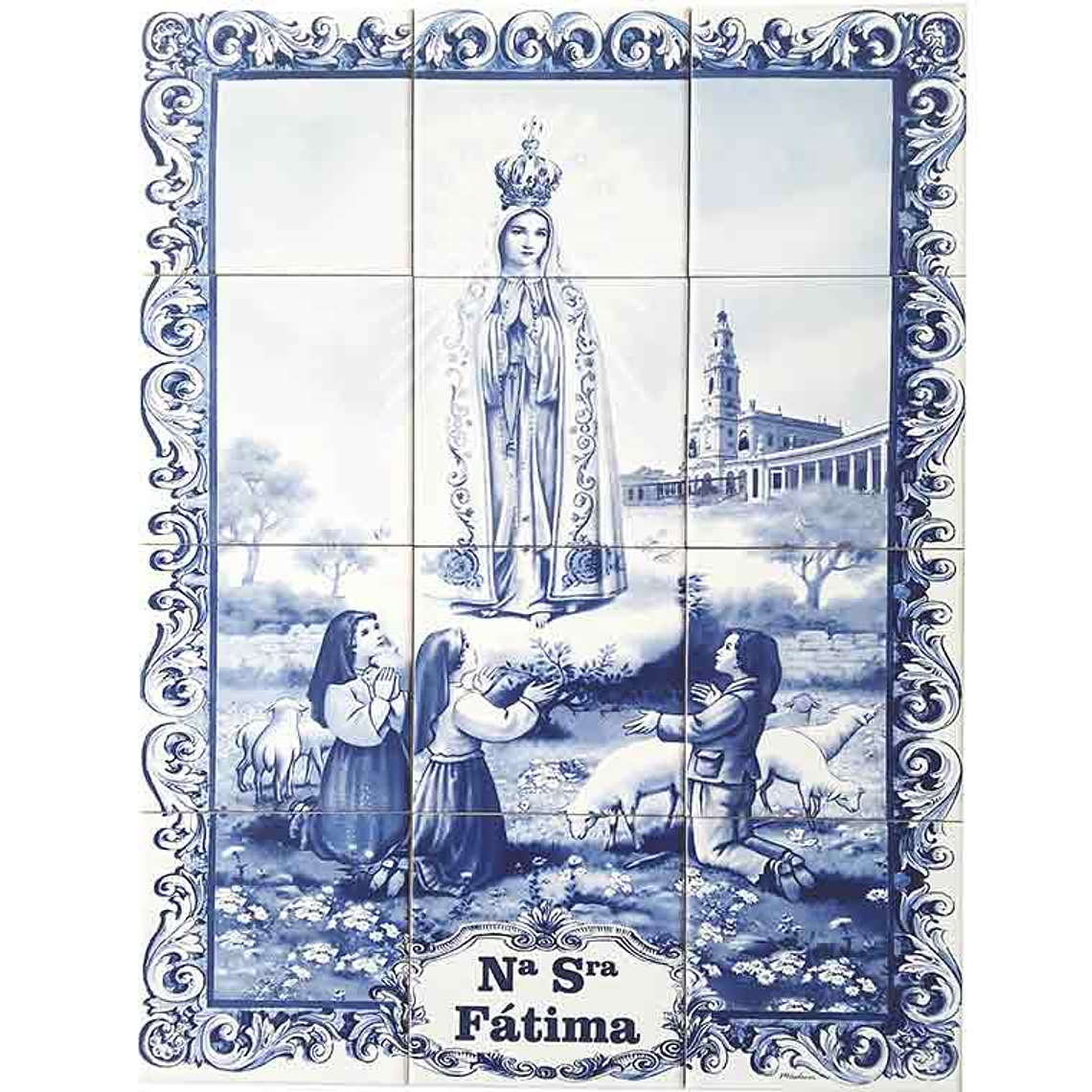 Tile of Fátima 12 pieces 1